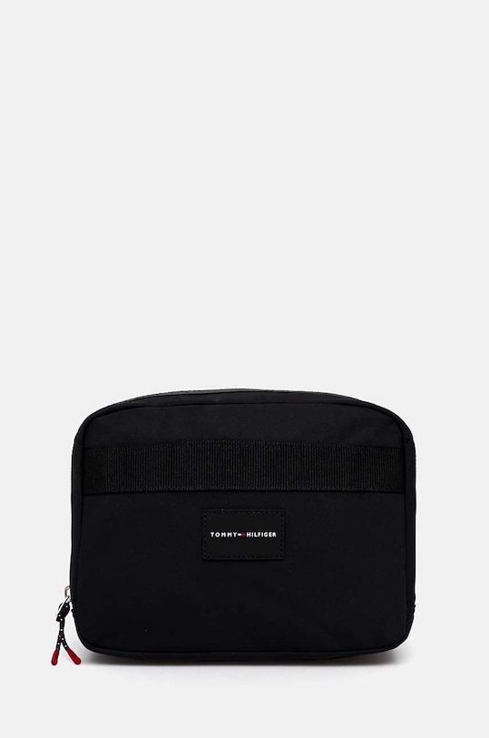 Tommy Hilfiger portfard Planet friendly negru AM0AM12597