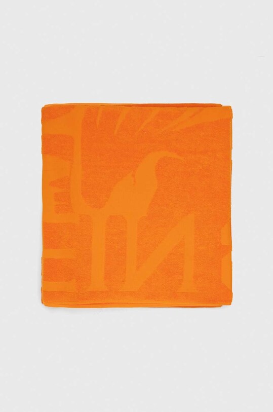 Pamučni ručnik PLEIN SPORT 92 x 170 cm PS24TW02 narančasta AW24