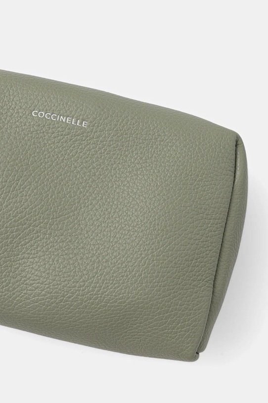 Coccinelle kosmetyczka skórzana MAN SOFT E5.MUK.95.G0.01 zielony