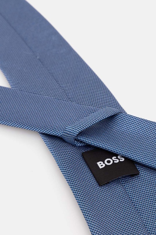 BOSS cravata de matase 50524013 albastru AW24