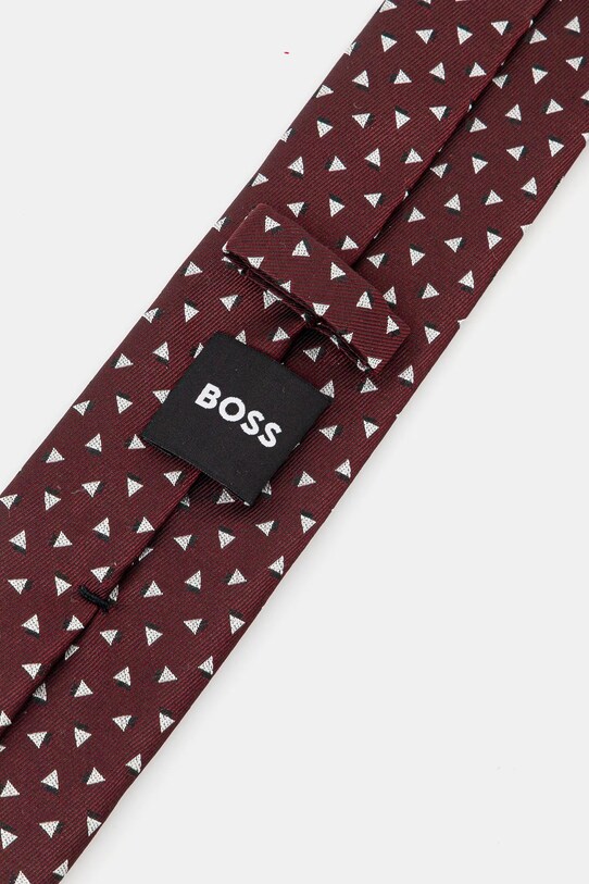 Аксессуары Шелковый галстук BOSS 50524240 бордо