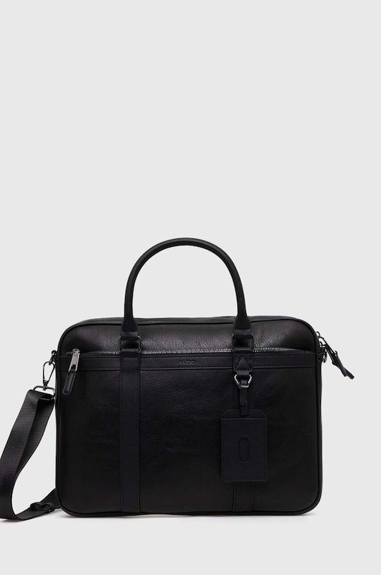 Taška Aldo TOURNEUR hladký černá TOURNEUR.004