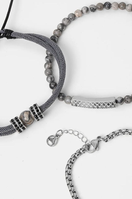 Náramek Aldo WALLDORF 3-pack WALLDORF.020 šedá AW24