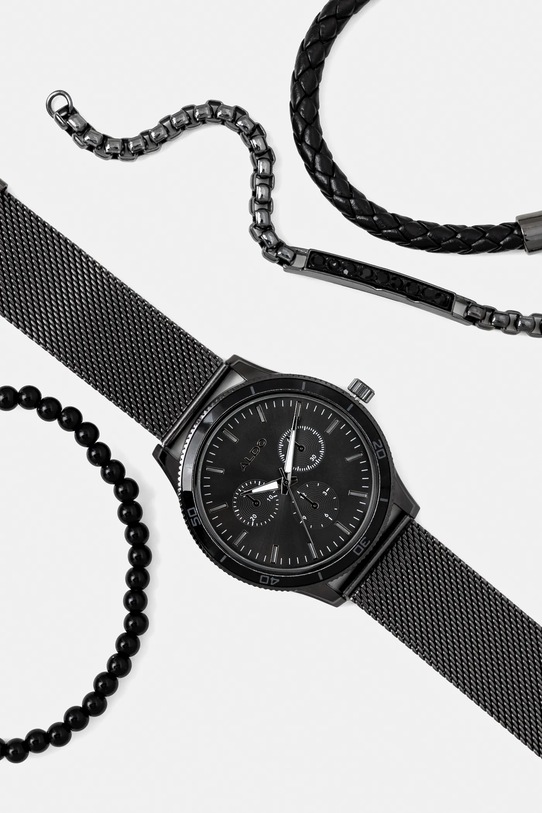 Doplňky Hodinky a náramky Aldo DRORID DRORID.020 černá