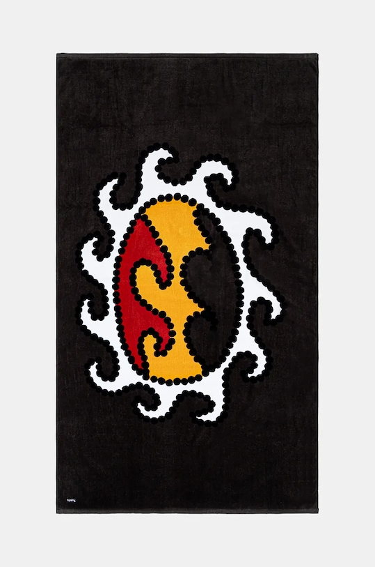Billabong ręcznik bawełniany Otis Sunny Towel 100 x 180 cm czarny UBYAA00238