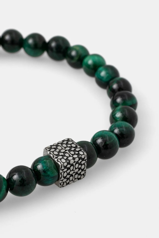 Coach bransoletka 490338SLV302 zielony AW24