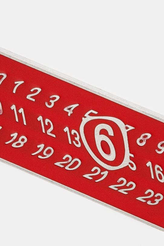 Аксесоари Брошка MM6 Maison Margiela SM7VK0021.P7070 червен