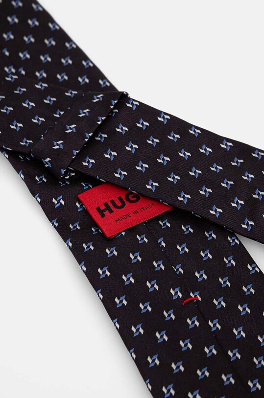 HUGO cravata de matase 50527653 negru AW24