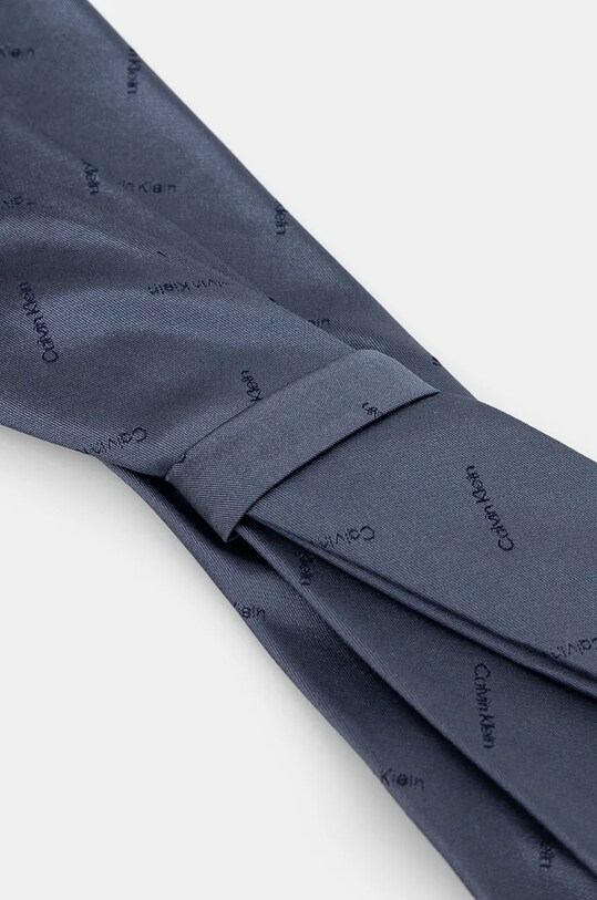 Calvin Klein krawat jedwabny K10K113500 niebieski AW24