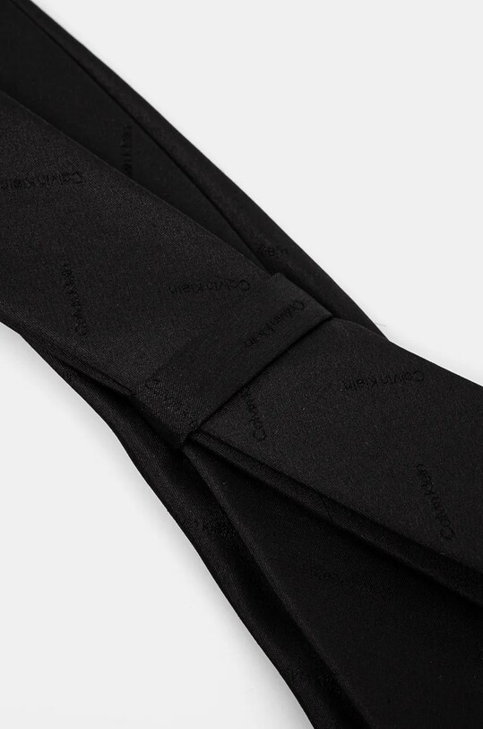 Шелковый галстук Calvin Klein K10K113500 чёрный AW24