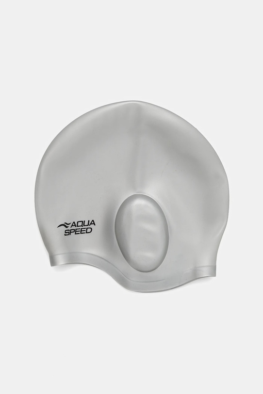 Шапка за плуване Aqua Speed сребърен EAR.CAP.