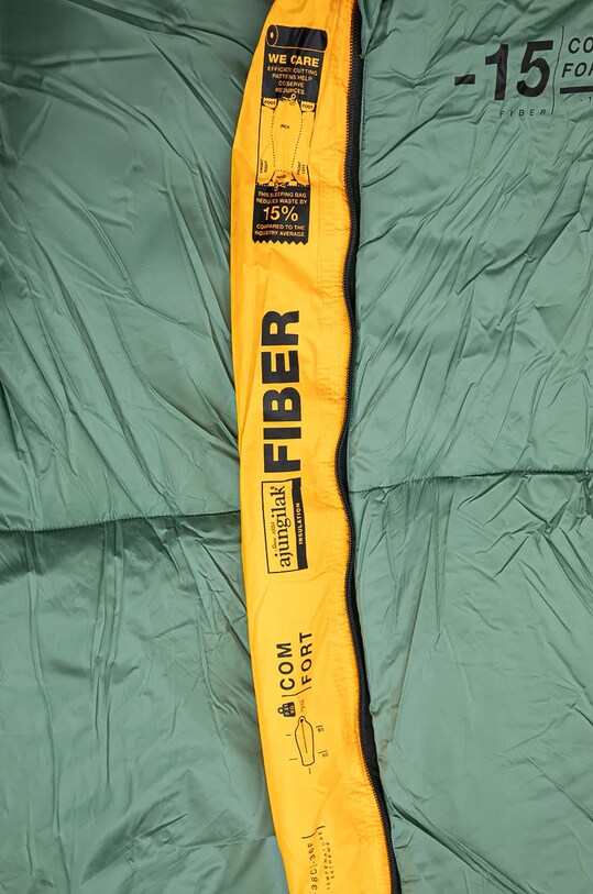 Mammut śpiwór Comfort Fiber Bag -15°C 2410.03060 zielony