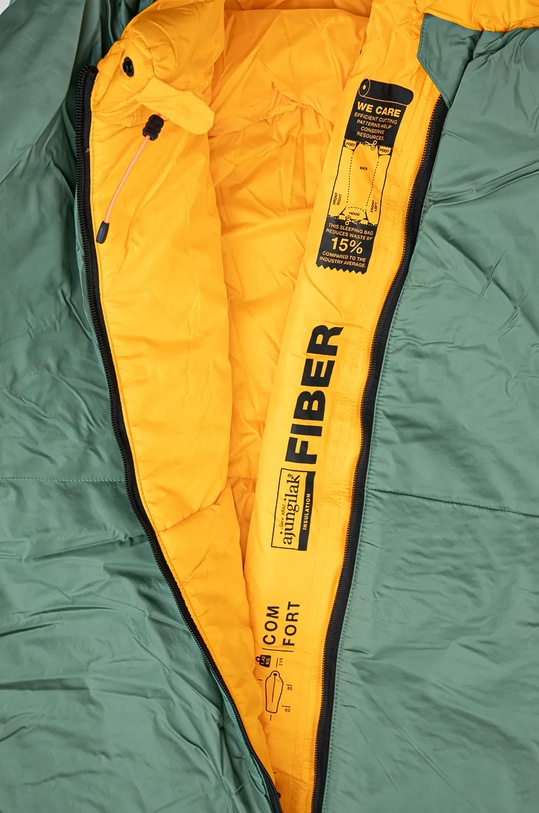 Spací vak Mammut Comfort Fiber Bag -5°C zelená 2410.03080