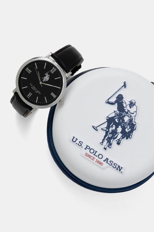 Akcesoria U.S. Polo Assn. zegarek EZRA USP4810BK srebrny