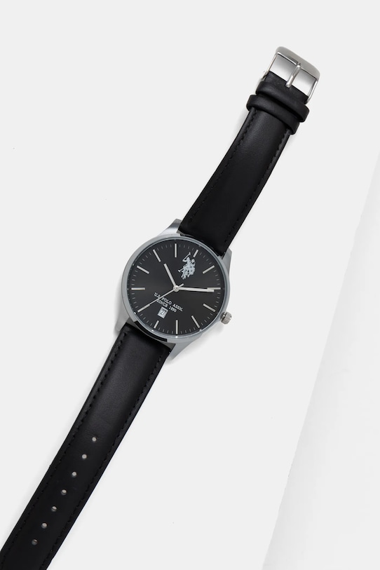 U.S. Polo Assn. zegarek OWEN USP4940ST czarny AW24