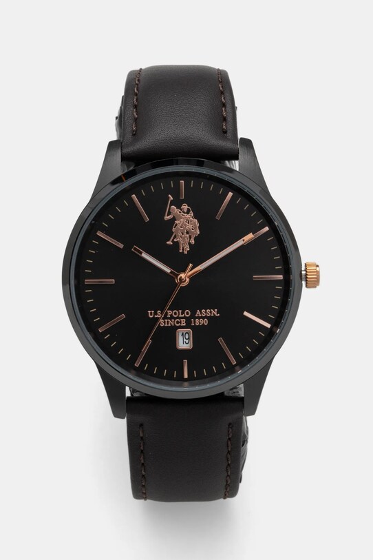Годинник U.S. Polo Assn. OWEN коричневий USP4943BK
