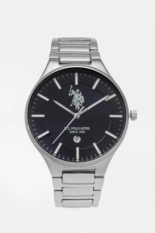 U.S. Polo Assn. zegarek JORDAN srebrny USP7181BL