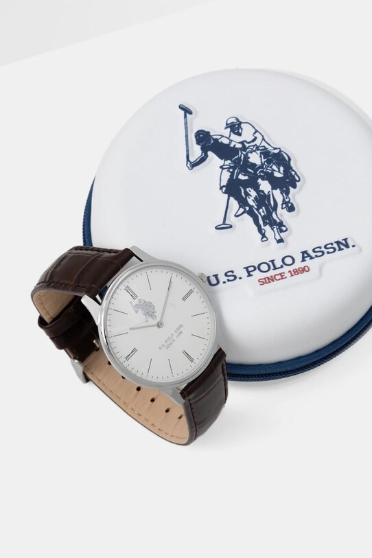 Doplňky Hodinky U.S. Polo Assn. JEREMY USP7192ST hnědá