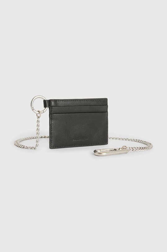 Dodaci Kožni etui za kartice AllSaints MAKOTO CHAIN CARD HO M169XB crna