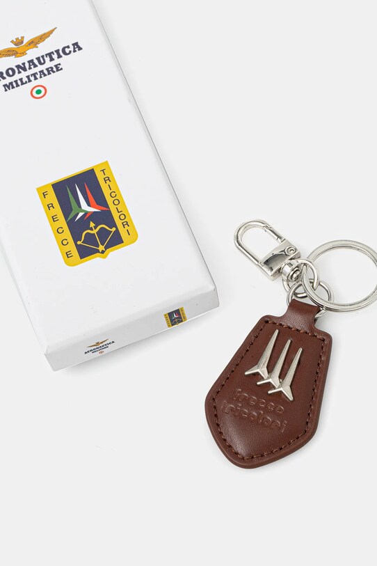 Аксесуари Брелок Aeronautica Militare AM167 коричневий