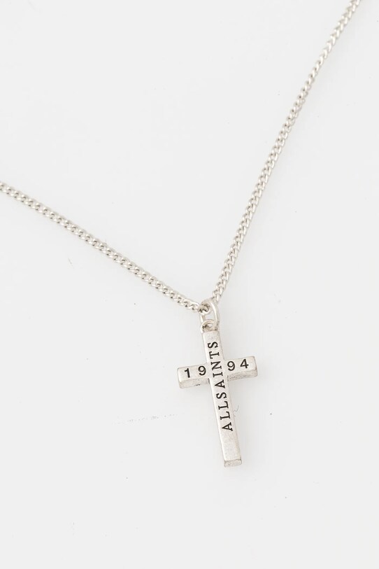 AllSaints colier 37489681SLV041 argintiu AW24