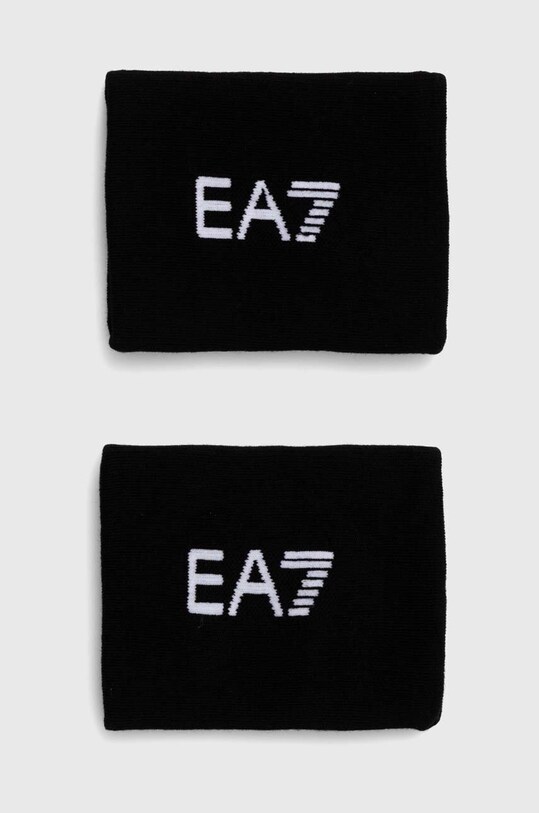 EA7 Emporio Armani opaska na nadgarstek sporty zespołowe czarny CC999.245021.20221