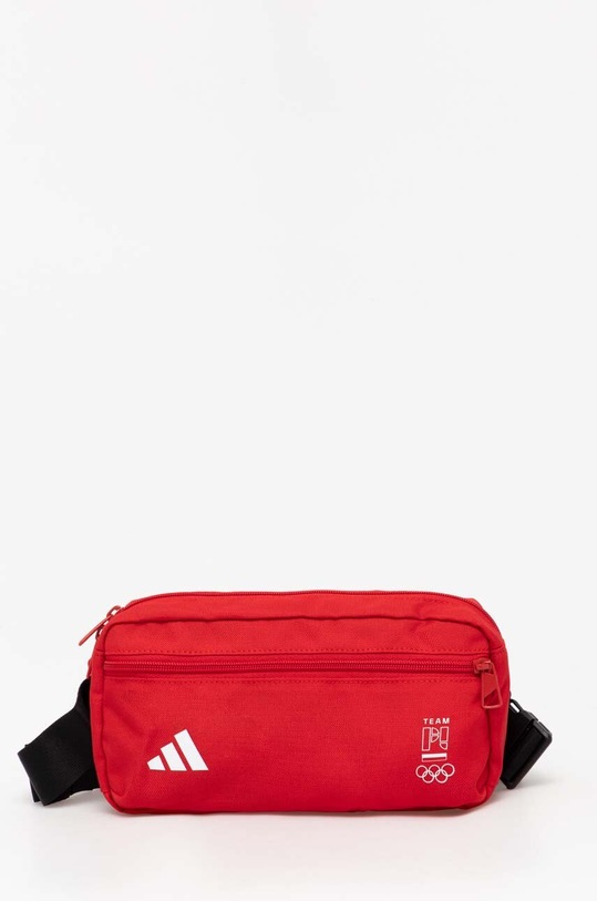 Torba oko struka adidas Poland bez uzorka crvena JF1019
