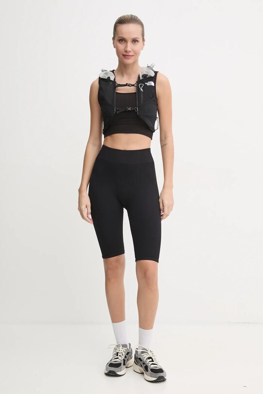 The North Face vestă de alergare Sunriser negru NF0A81DZ53R1