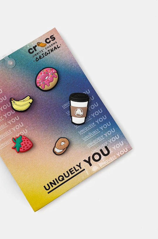 Crocs przypinki do obuwia Breakfast 5-pack 10008656 multicolor AW24