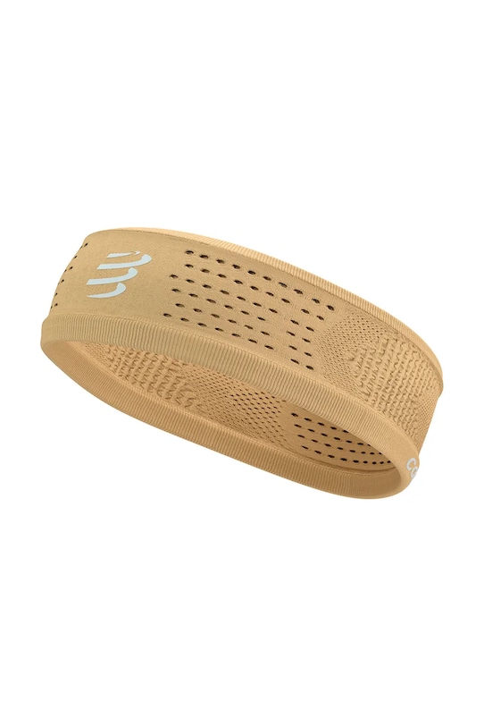 Compressport opaska na głowę Thin Headband On/Off beżowy XBNU391