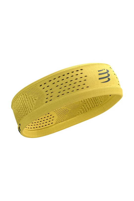 Dodatki Naglavni trak Compressport Thin Headband On/Off XBNU391 rumena