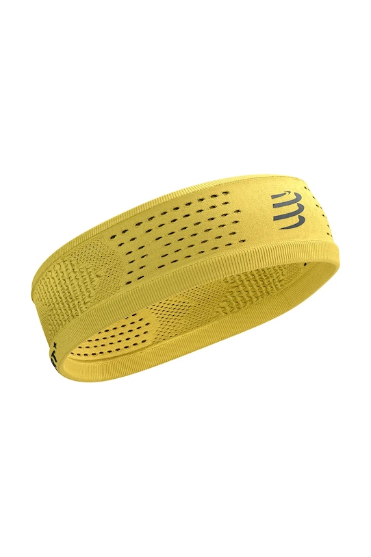 Doplňky Čelenka Compressport Thin Headband On/Off XBNU391 žlutá