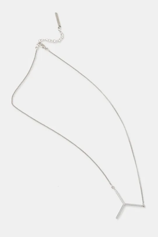 Y/Project naszyjnik MINI Y NECKLACE Gift Box srebrny 640NE001