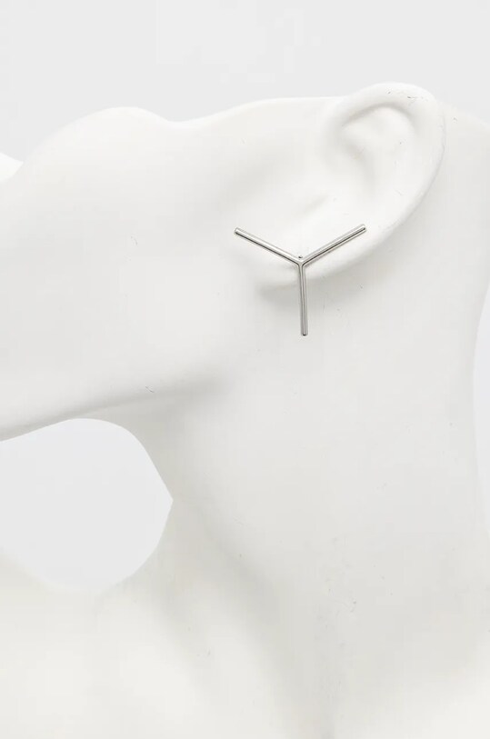 Doplnky Náušnice Y/Project MINI Y EARRINGS 640EA001 strieborná