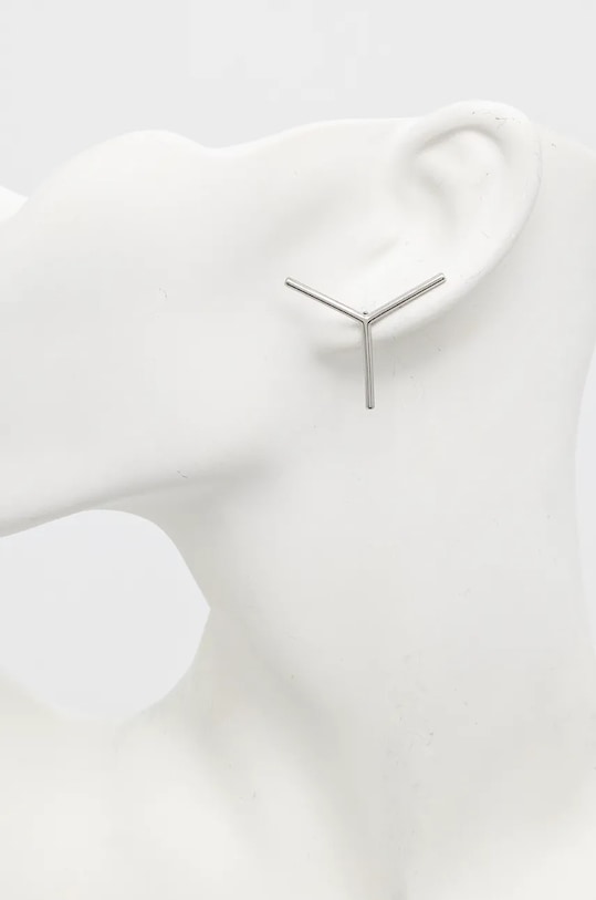 Accesorii Y/Project cercei MINI Y EARRINGS 640EA001 argintiu