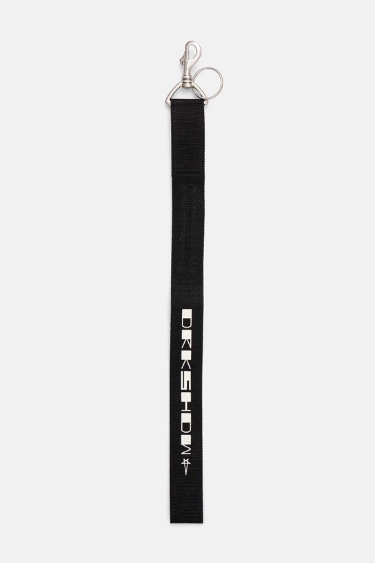 Rick Owens keychain Webbing Keychain black DA02D2401.WEBP10