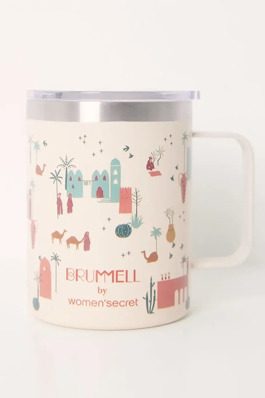 Ισοθερμική κούπα women'secret MIX AND MATCH BRUMMELL μπεζ 1378877