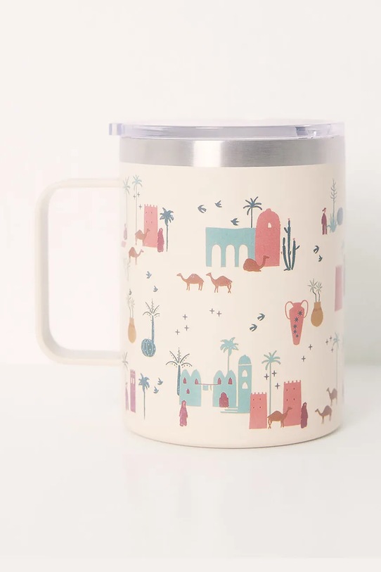 Ισοθερμική κούπα women'secret MIX AND MATCH BRUMMELL 1378877 μπεζ AW24