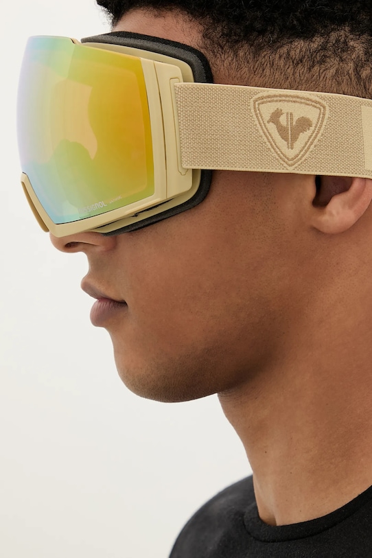 Lyžiarske okuliare Rossignol Magnelens RKKG206 béžová