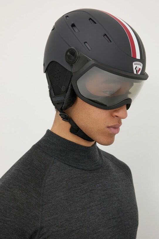 Rossignol cască de schi Allspeed Visor Impacts Photochromatic negru RKKH200