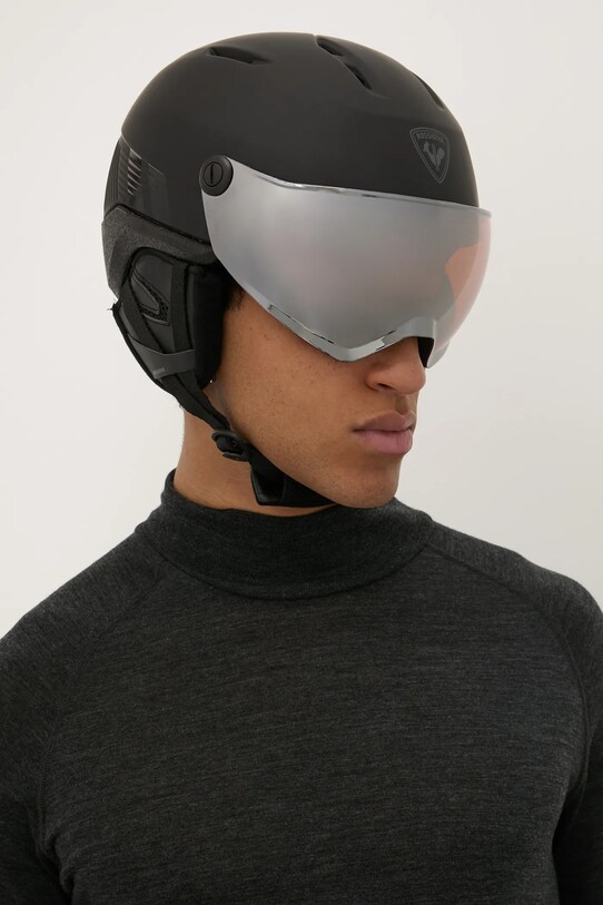 Rossignol kask narciarski Fit Visor Impacts czarny RKKH202