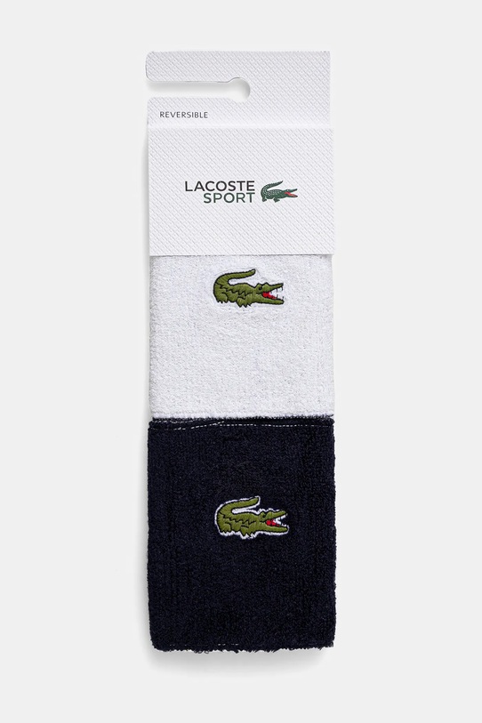 Lacoste opaski na nadgarstek 2-pack granatowy RL9508
