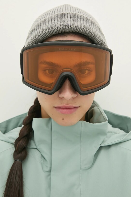 Akcesoria Oakley gogle Target Line OO7121.02 pomarańczowy