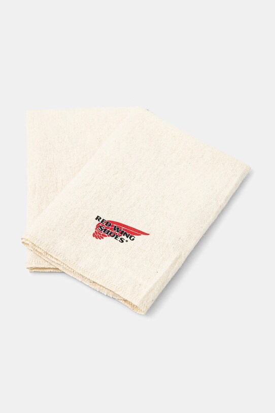 Scarpe Red Wing panno per la pulizia delle scarpe Boot Care Cloths pacco da 2 97195 beige