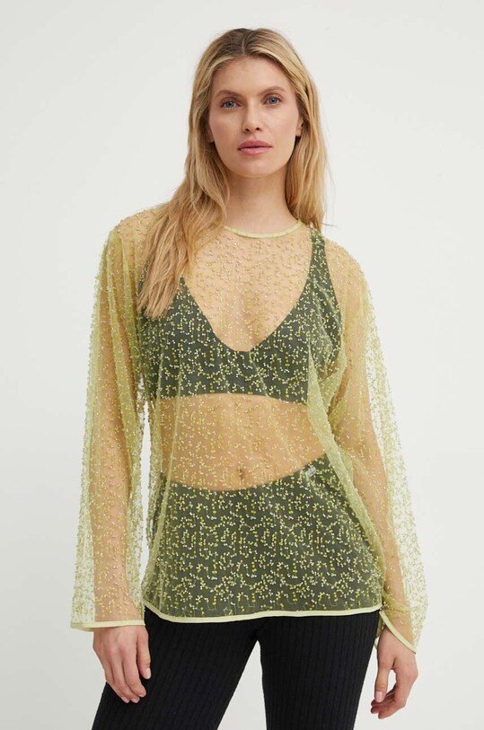 Блузка Samsoe Samsoe SAMALLY F24200140 зелёный AW24