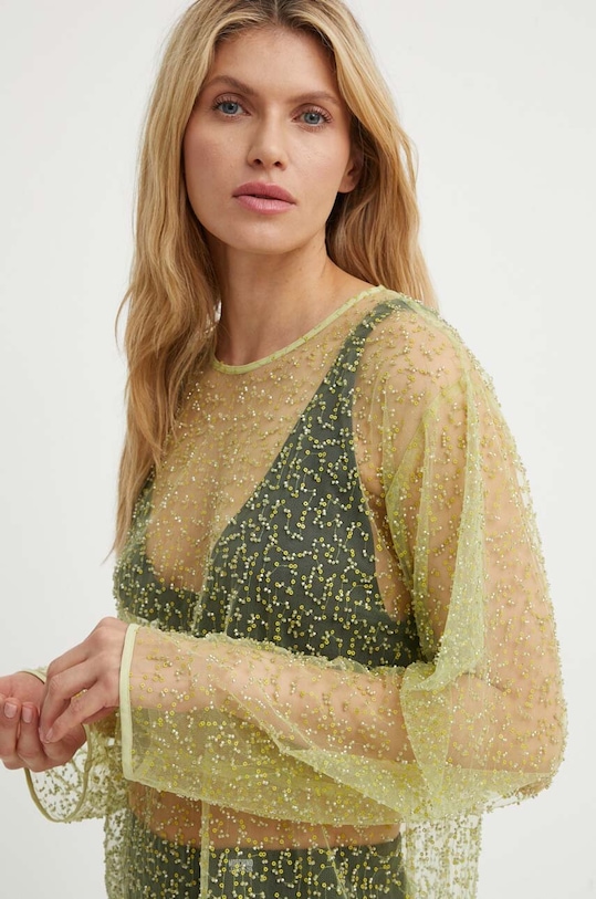 Samsoe Samsoe camicetta SAMALLY verde F24200140