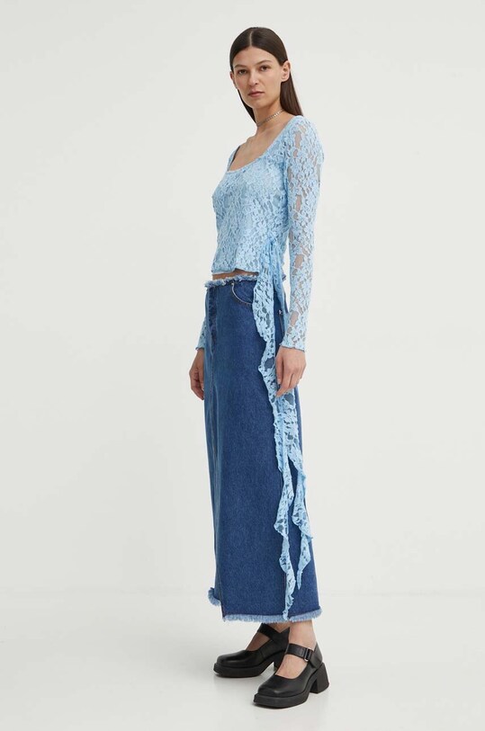 Топ Résumé BirdieRS Top 121641174 голубой AW24