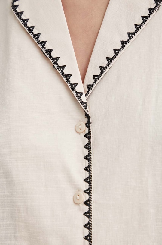 Bavlnená košeľa Résumé BeatriceRS 121901184 béžová