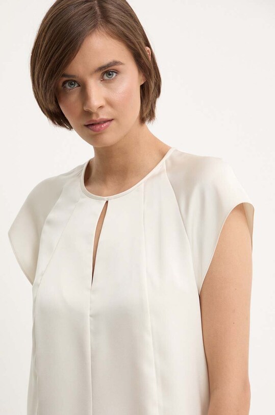 Calvin Klein bluzka beżowy K20K207161