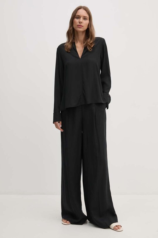 Tommy Hilfiger bluza WW0WW43364 negru AW24